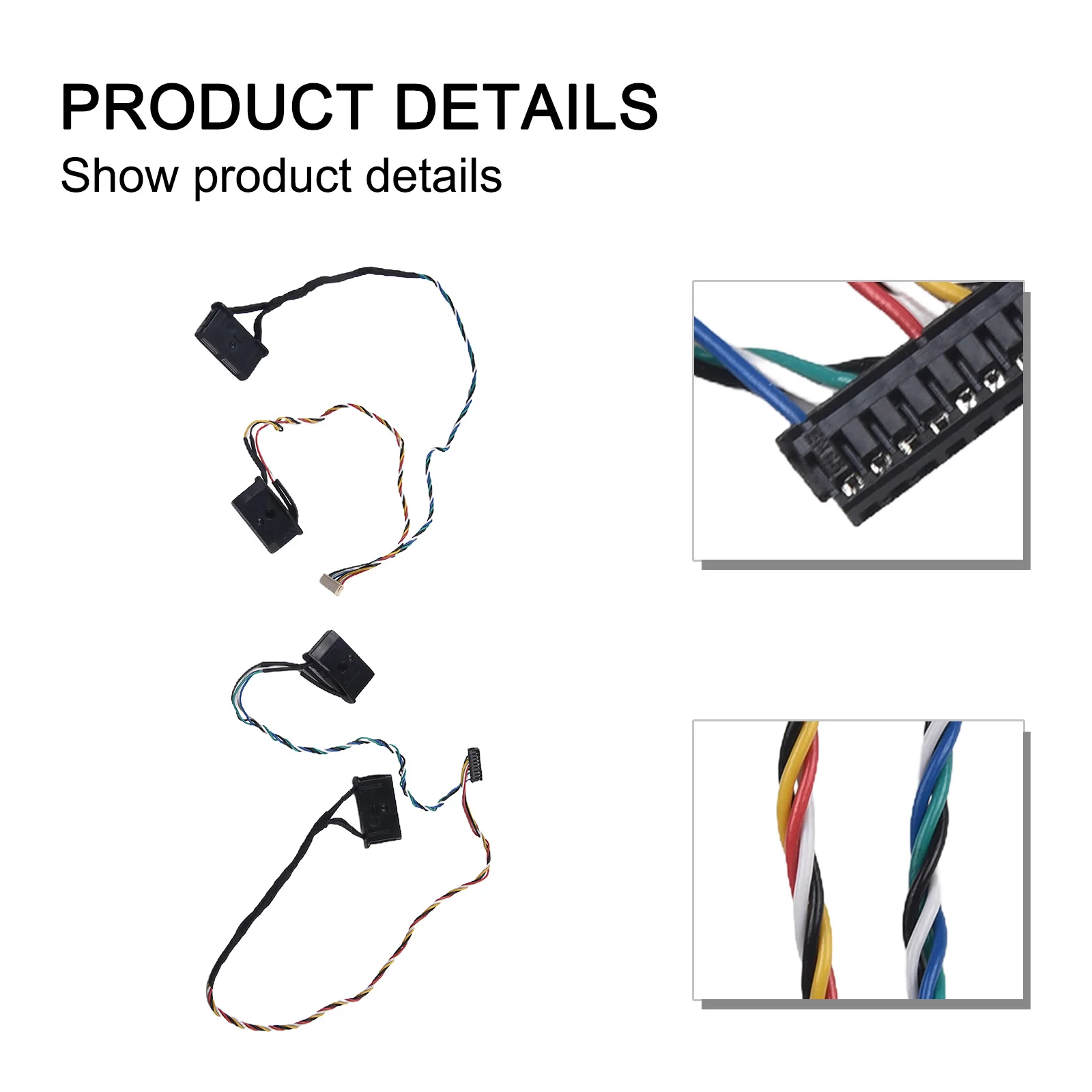 

2PCS Left & Right Anti-Drop Sensor For Deebot Fall Sensor For Deebot For OZMO T8 N8 Robot Vacuum Cleaner Home Appliance Parts