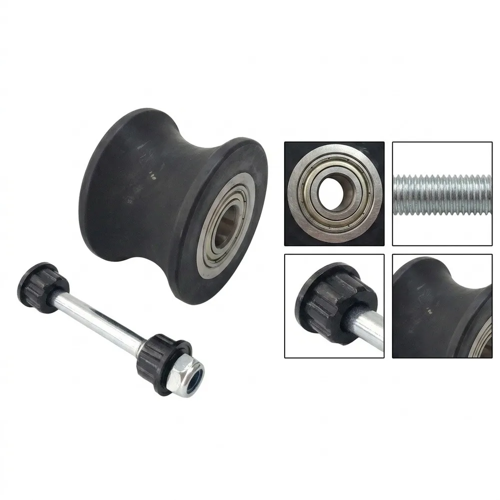 Plastic For Elliptical Leg Roller Pulley 70x51.5x17mm for Slide Guide Track Replacement Fitness Bike Accessory