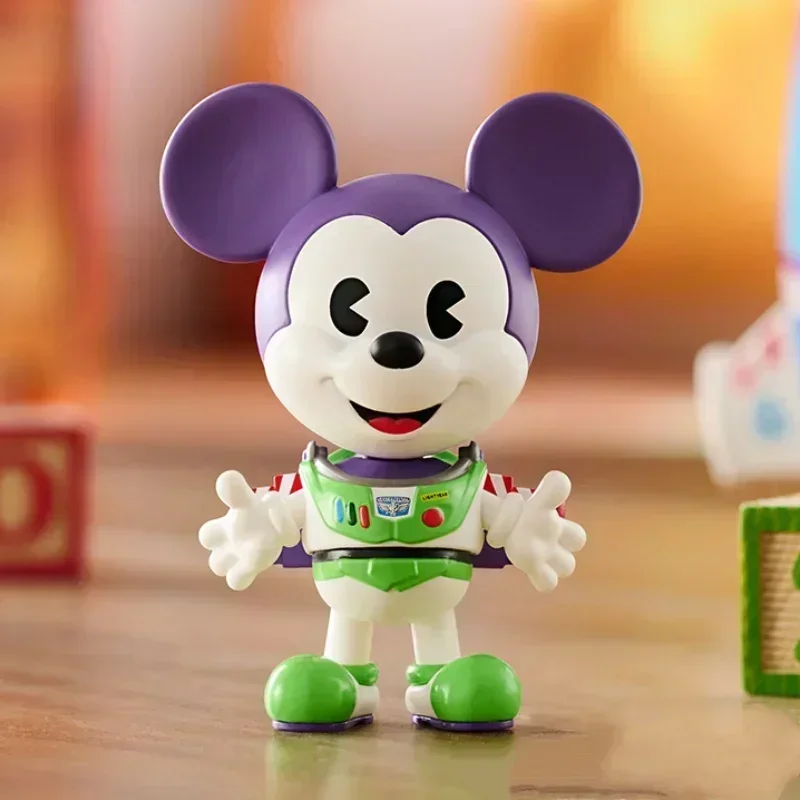 

POP MART Disney REMIXED Mickey Meets PIXAR Mystery Figure Collection Blind Random Box Toys Ornaments Figure Mistery Box Girls