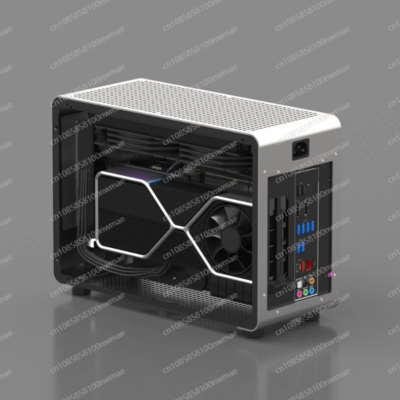 G1-pro Aluminum Alloy Chassis A4 Sfx240 Water-cooled Itx Transparent Chassis