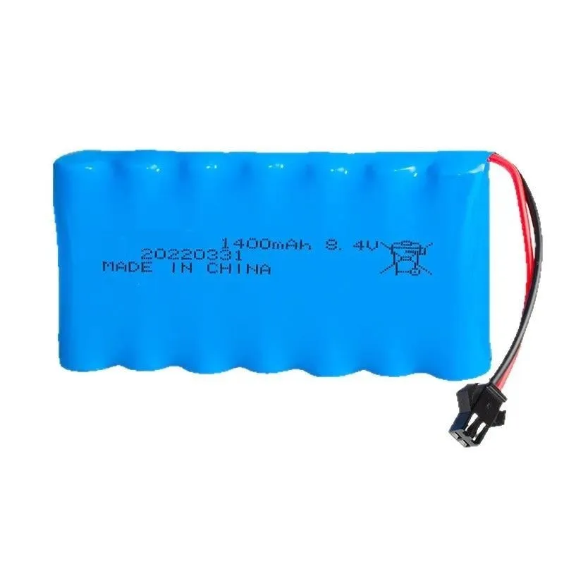 8.4V 1400mAh NiCd Battery Pack AA Rechargeable Batteries for Toy Accessories Remote Control Car RC Vehicle Power Supply