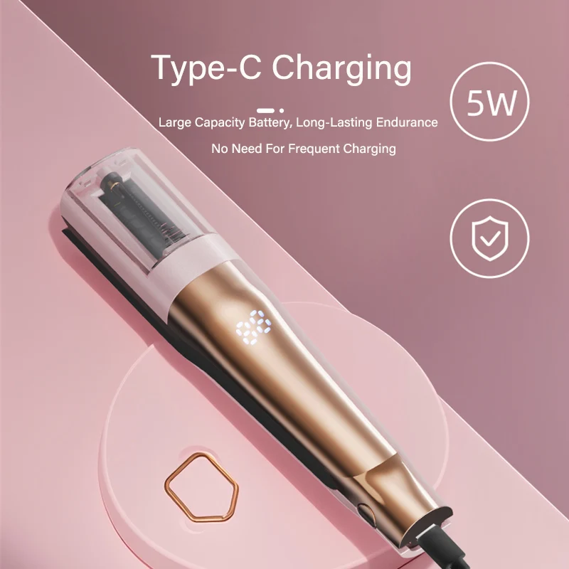 Hair Ends Trimmer Split Remover Dry Damaged Brittle Professional Automatic Trim Split for Women Cordless Hair cutting machine image 6