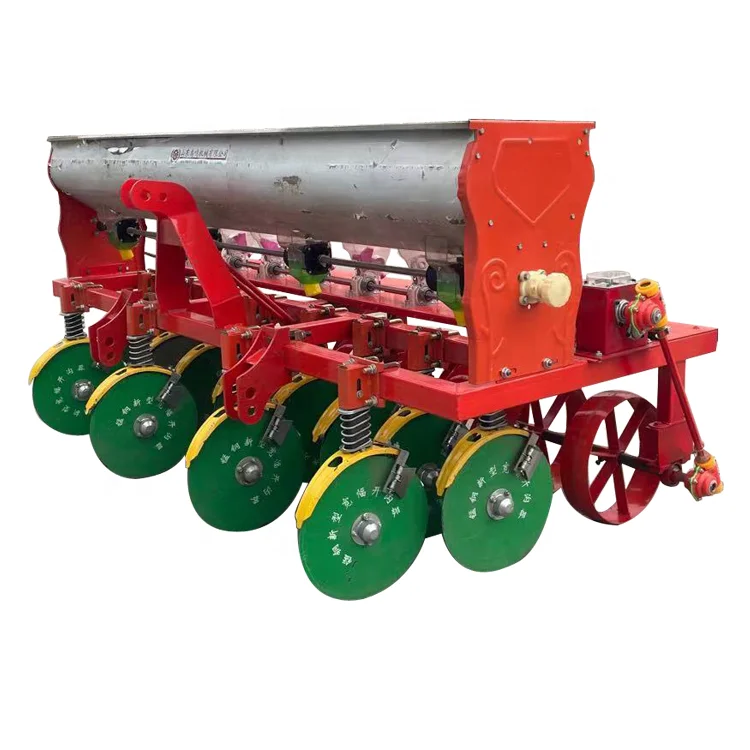 Six row multifunctional large grain vegetable grain seed seeder for sale