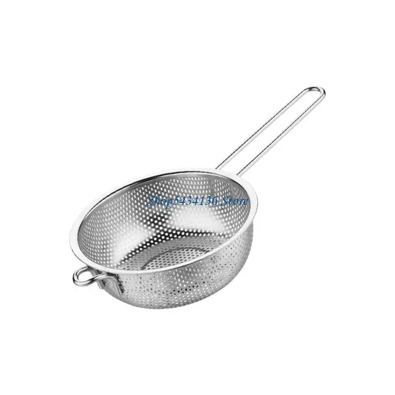 H7ED Ergonomic Handle Strainer Suitable for Rinsing Drying and Straining Tasks