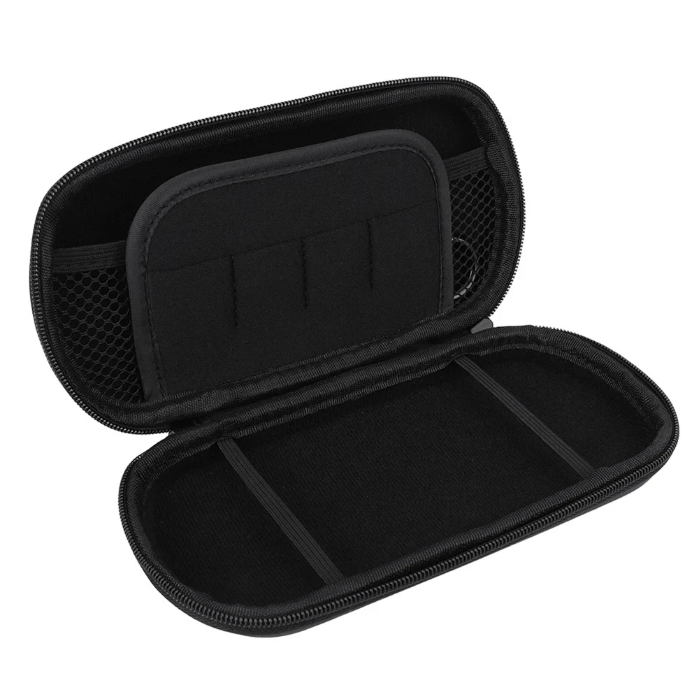 Estuche de transporte para consola de juegos portátil, bolsa de almacenamiento de viaje dura negra, cubierta para triple Smart Pro
