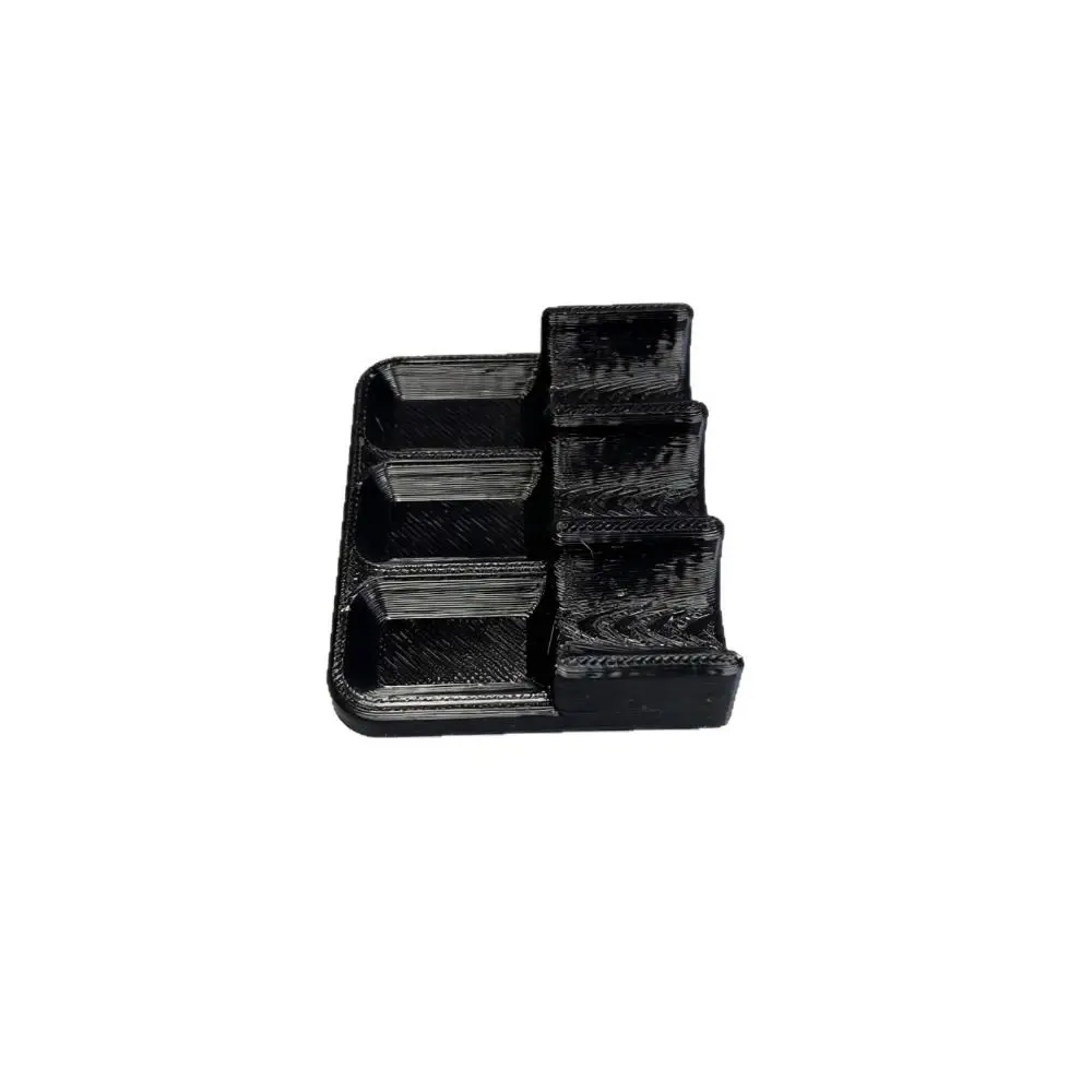 3D Printed Plastic Brush Holder Durable Portable Brush Storage Box Easy To Clean Lightweight 3D Printing Holder Office Supplies