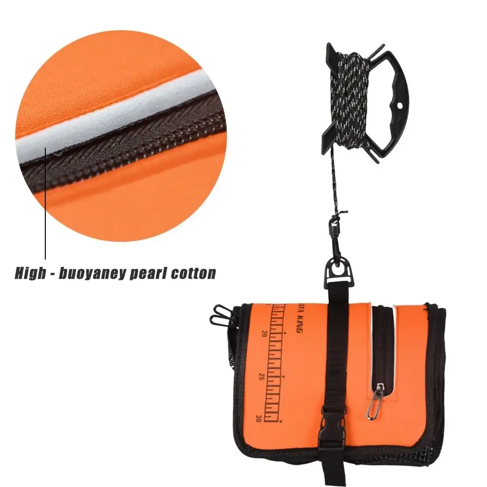 

Fish Net Bag Floating Fish Basket Large Capacity Fish Protector Foldable Fish Cage 19L/47L Quick-drying Foldable Fishing Net