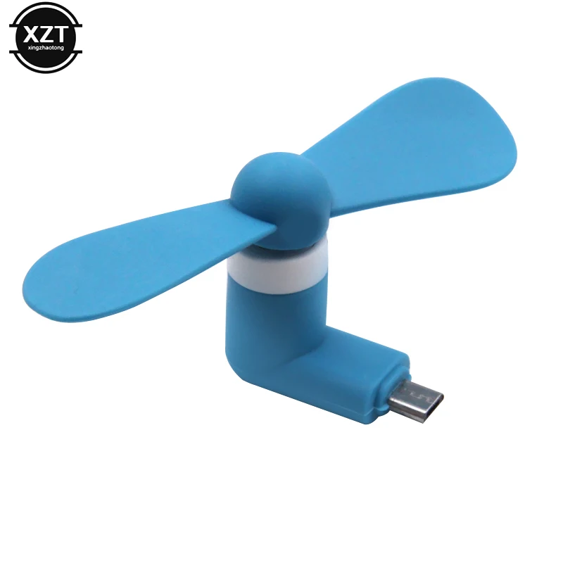 Micro USB Fan Cool Portable for Mobile Android Cell Phone Cooling Fans Mute Mini Cooler Summer Daily Application