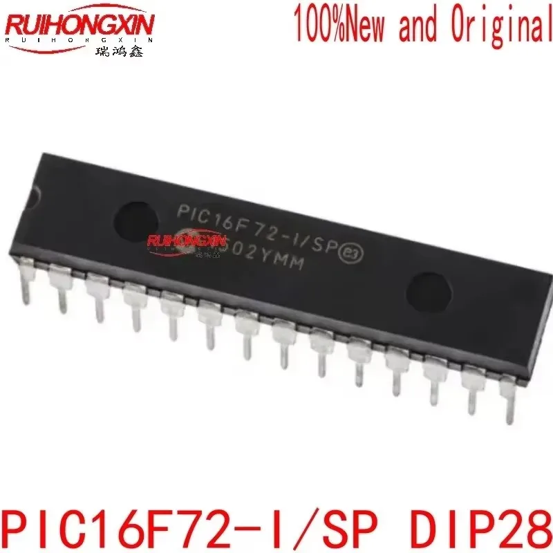 Microchip PIC16F72-I/SP DIP28 original y genuino de Microchip