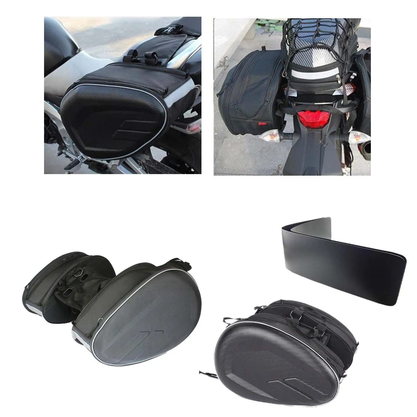 

Motorcycle Saddlebags Large Capacity Storage Cycling Tail Bag Side Pannier