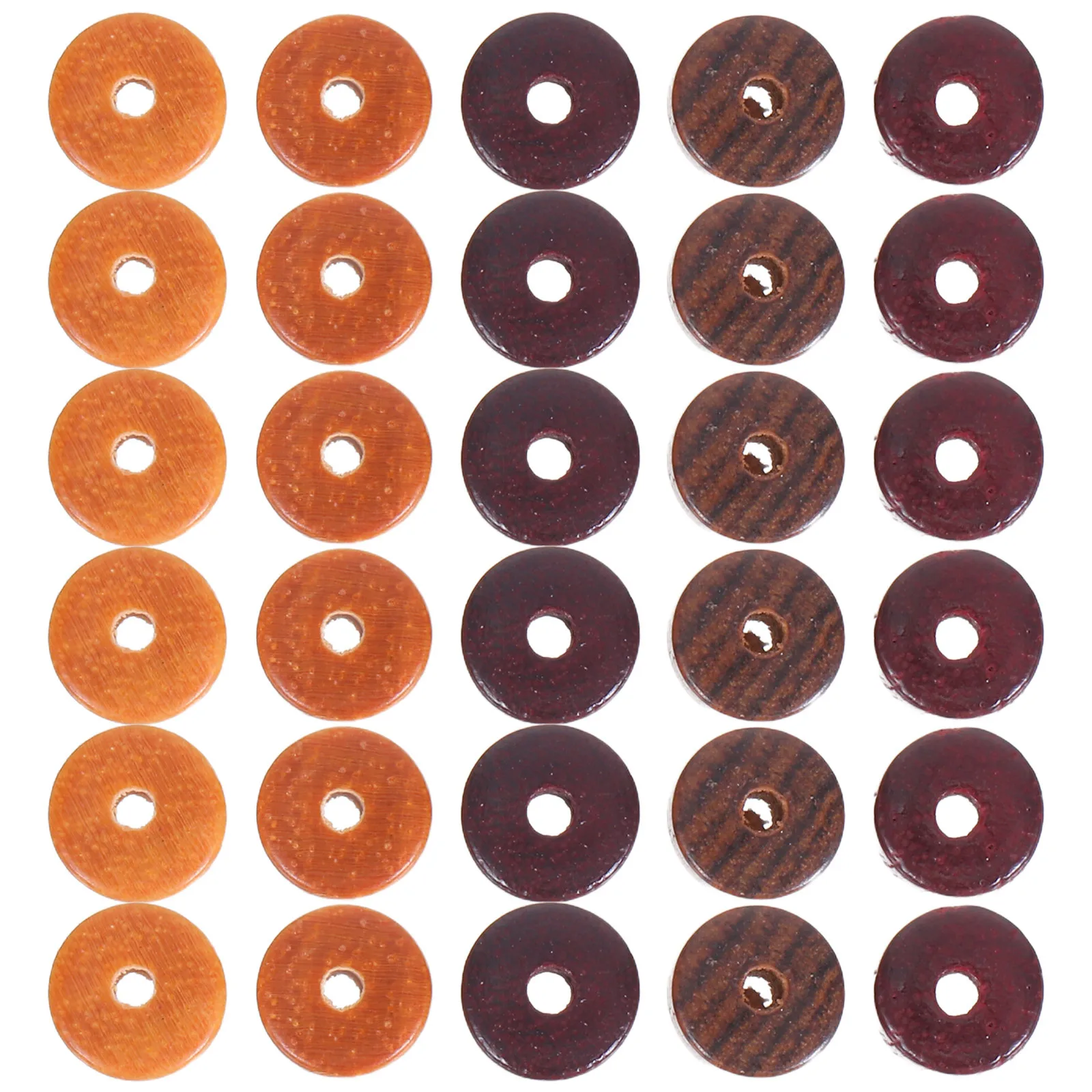 

100Pcs Natural Sandalwood Beads 8mm Round Large Hole Wooden Spacer Beads for Bracelet Necklace Jewelry Making DIY Crafts