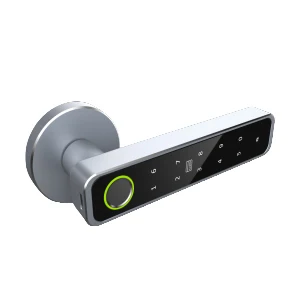 KK  Fingerprint Smart Door Lock with Key Code Card Password Features for Security Door for Bedroom or Office Home Use