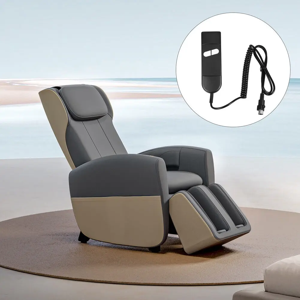 Remote Control Designed for Electric For Lift Chairs and Reclining Sofas with Two-Button Layout and 5-Pin Round