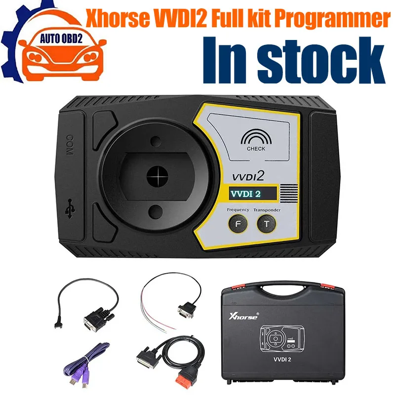 

V7.3.2 Xhorse VVDI2 Full Version All 13 Software Commander Key Programmer for Audi/BMW/Porsche VVDI 2 with PSA Free Update