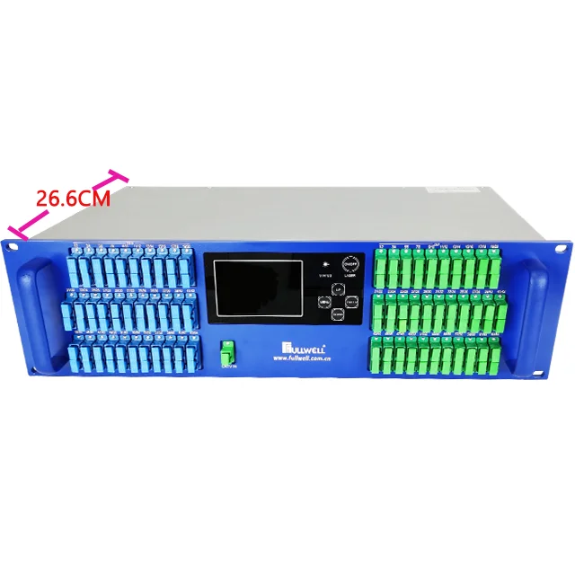 

Продукты, подлежащие продаже 64, несколько портов 1270/нм 10G XGS-PON GPON CATV WDM EDFA EYDFA, комбайнер для FTTH HFC