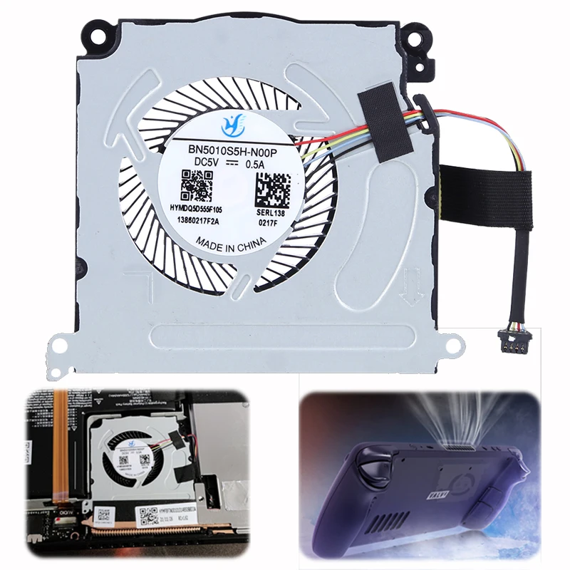 Steamデッキ用CPU冷却ファン BN5010S5H-N00P