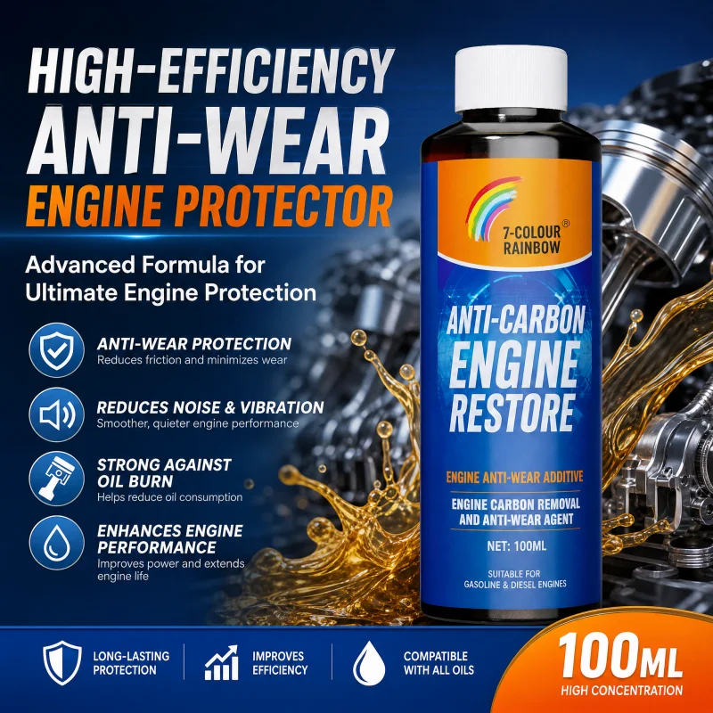 Carbon Removal Anti-wear Agent Engine Anti-wear Protection Agent Noise Reduction Shaking Sludge Burning Engine Oil Additive