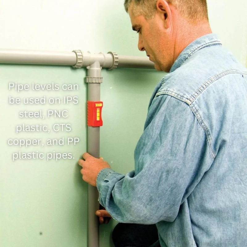 Imagem -05 - Conjunto de Nível Kapro-pipe com Frascos Verticais e Horizontais com Mola e Encaixe Pvc 350 Peças