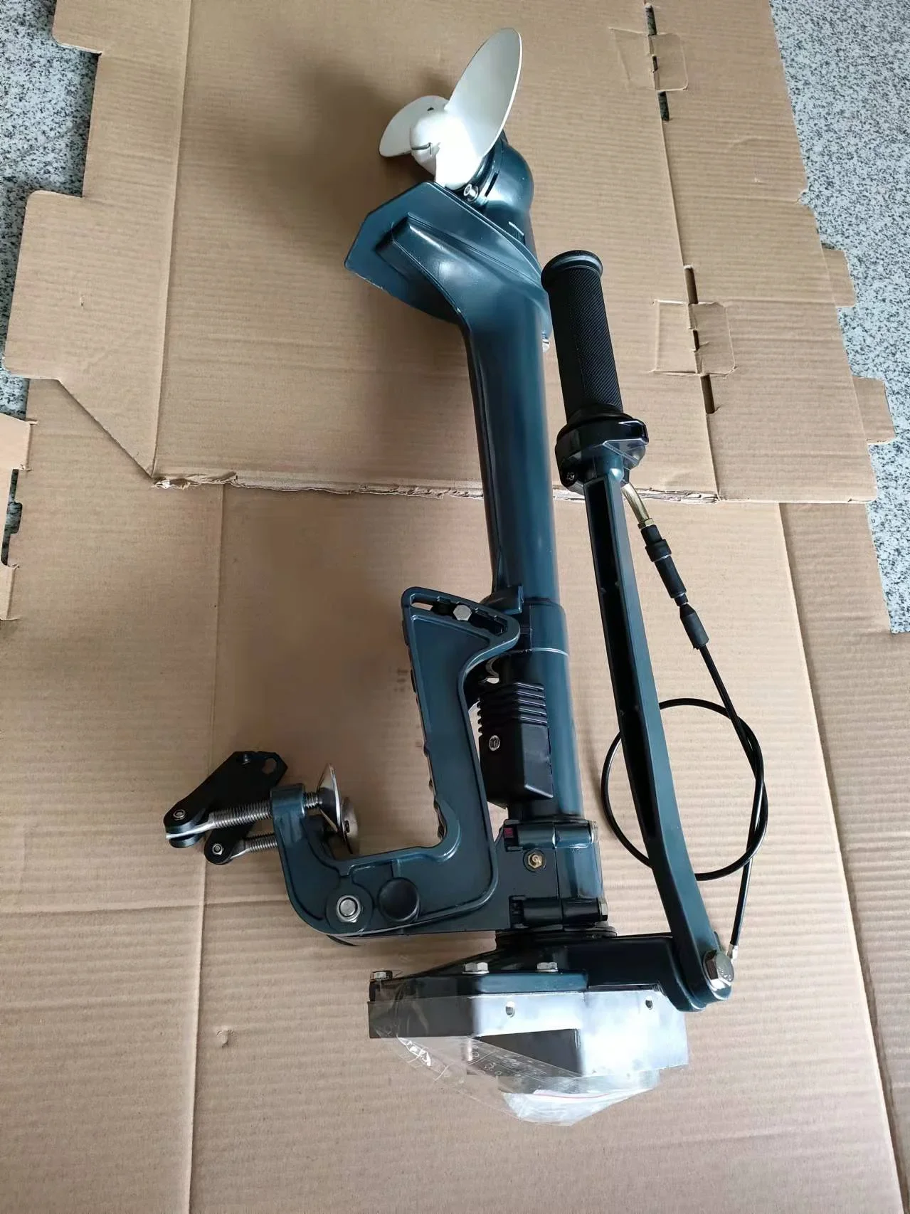 Boat Engine Lower Unit Propeller Outboard Motor Without Engine For HANGKAI 2 Stroke 3.5HP/4 Stroke 4HP OUTBOARD MOTOR