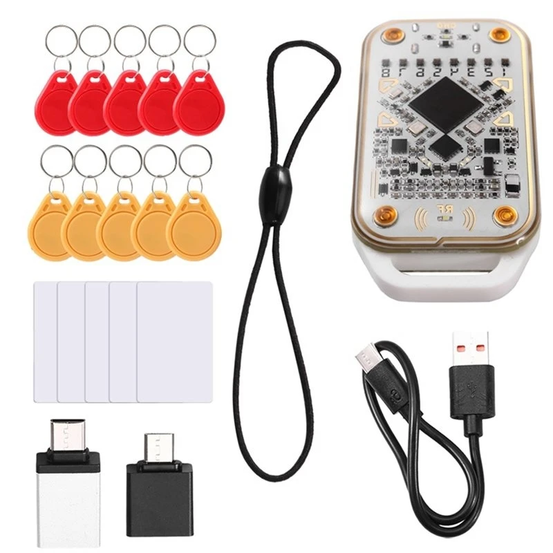 hfes-chameleon-v30-rfid-smart-chip-emulator-copier-uid-cuid-kit-nfc-read-writer-125khz-1356mhz-id-ic-card-smart-tag-copyer