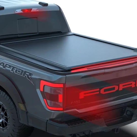 

Factory Direct Auto Roller Shutter Electric Tonneau Cover with Led Lights for ford Ranger 2023+