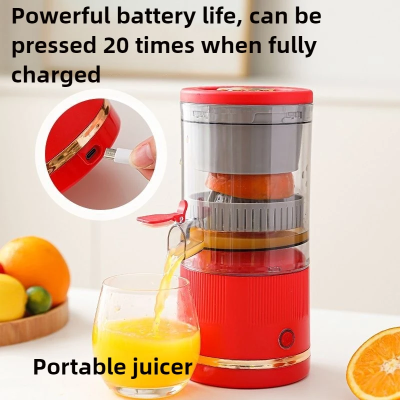 

Portable Juice Extractor Mixer - Household, Pomace Separation, Mini Mixing Cup and Multifunctional