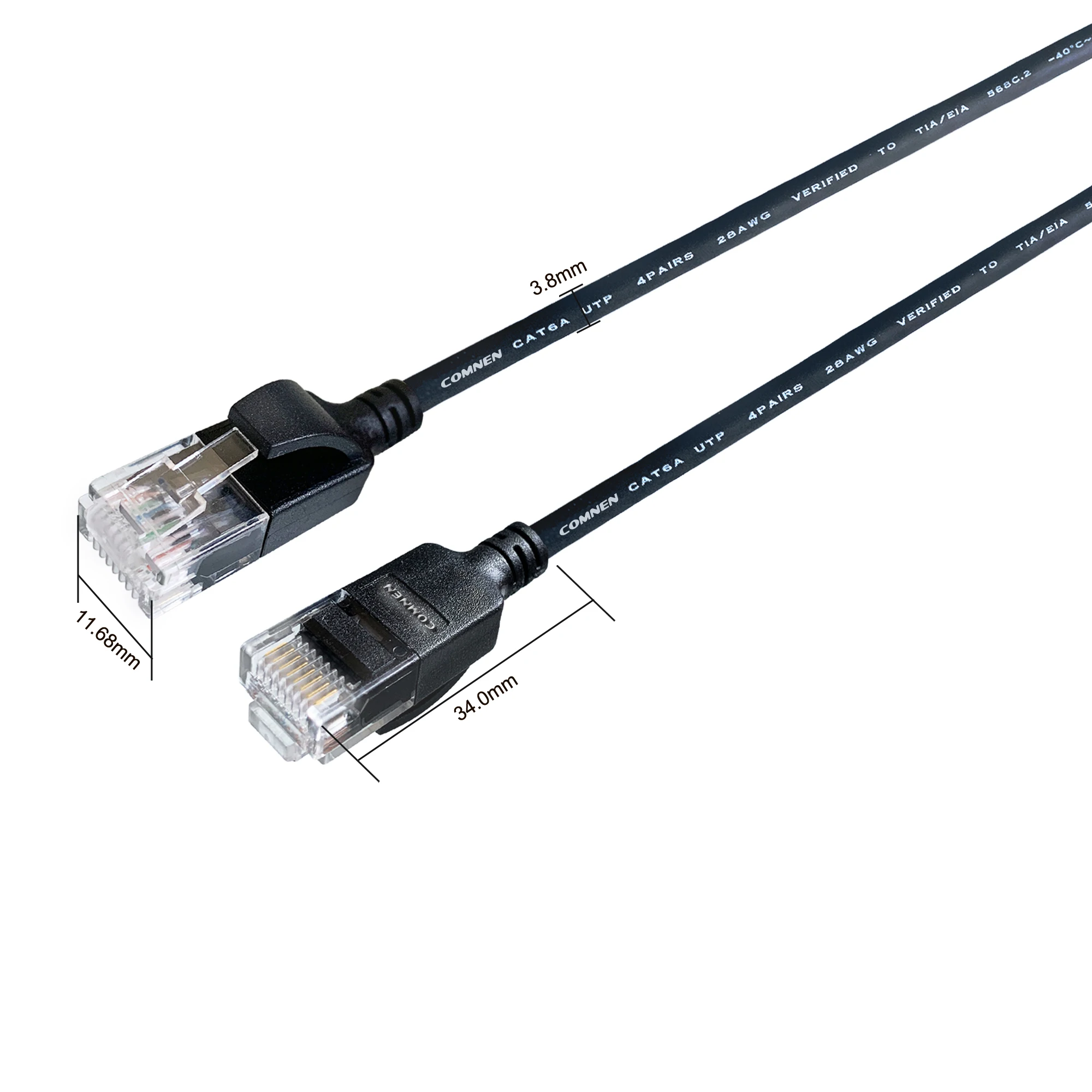 Propatch CAT6A RJ45 короткий 10 Гбит/с UTP 28AWG RJ45 LAN кабель Ethernet-кабель Lan для PS5 маршрутизатор Xbox компьютер