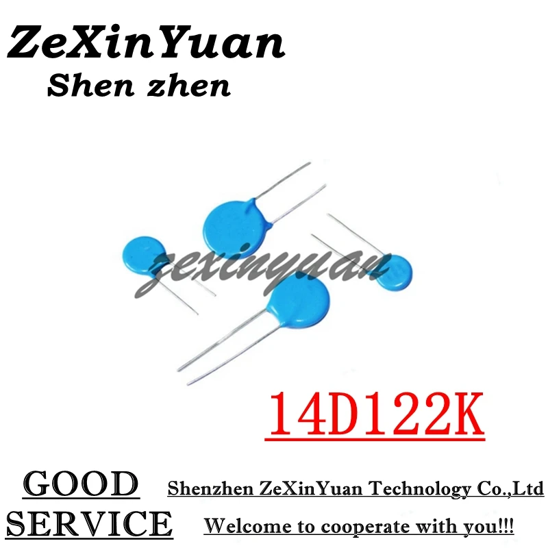 10 قطعة/الوحدة 14d122k 1200 فولت 14122 122kd14 14 مللي متر
