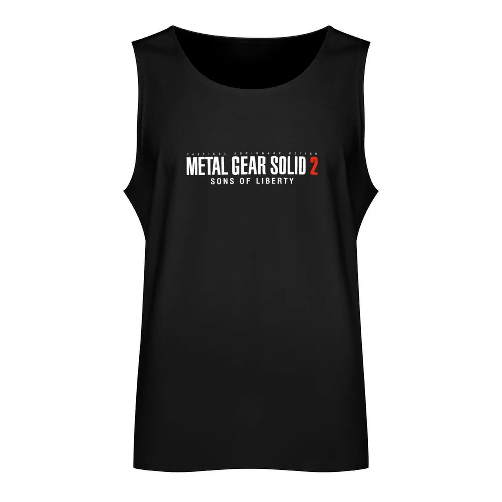 Metal Gear Solid 2 Sons of Liberty (Vintage, Retro ) Tank Top mens clothing bodybuilding t shirt