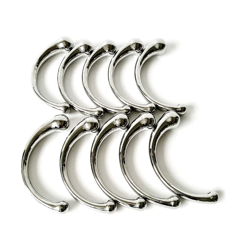 Metal P-spot Massager Anal Plug G-spot Stimulating Wand Dual-Ended Masturbator for Men And Women Sex Toy