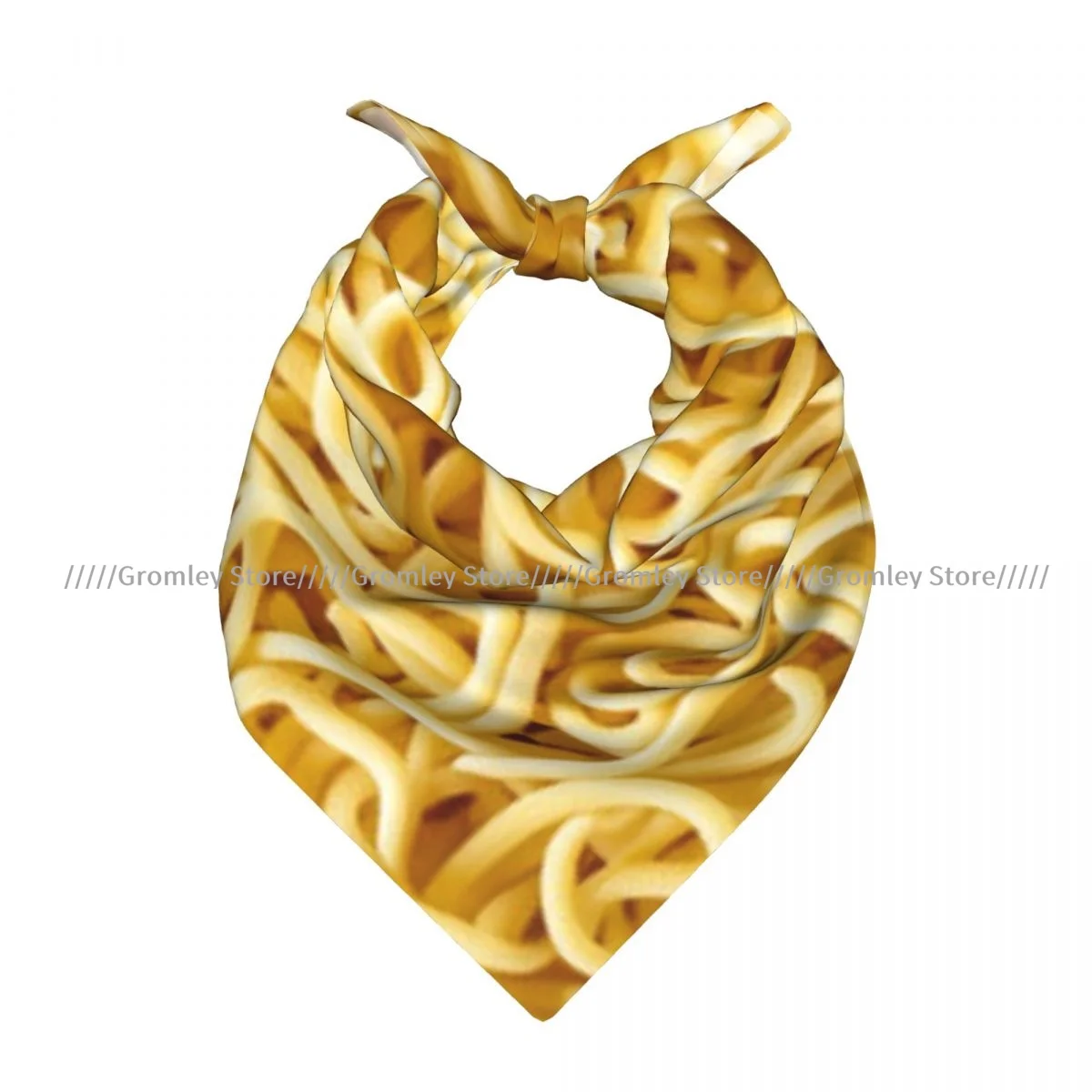

Noodles Background Square Scarf Ladies Casual Head Neck Wrap