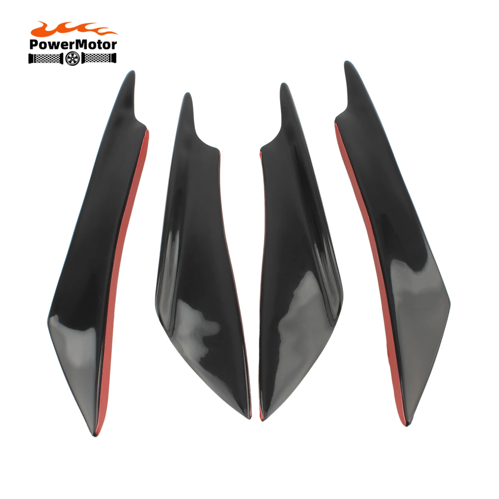 Universal Motorrad Wind Fin Spoiler Für Honda Kawasaki Yamaha BMW Suzuki Motorrad Front Stoßstange Abdeckungen Zierleisten