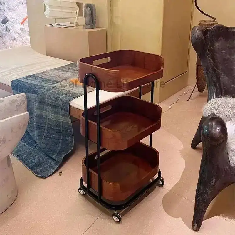 

for Stroller Utility Rolling Beauty the Trolley Salon Furniture Hairdresser Nail Dental Tool Storage Cart Hair Wheels Stations