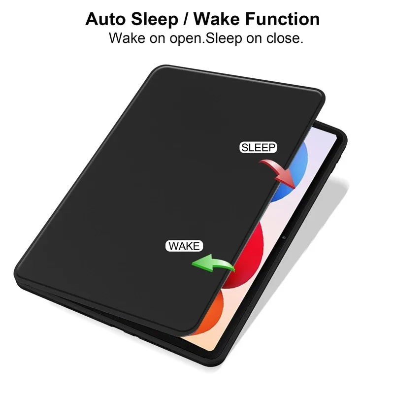 For Redmi Pad 2 Pro 12.1 inch 2025 Case Rotating With Pencil Holder Acrylic Back Funda Xiaomi Redmi Pad 2 Pro 12.1