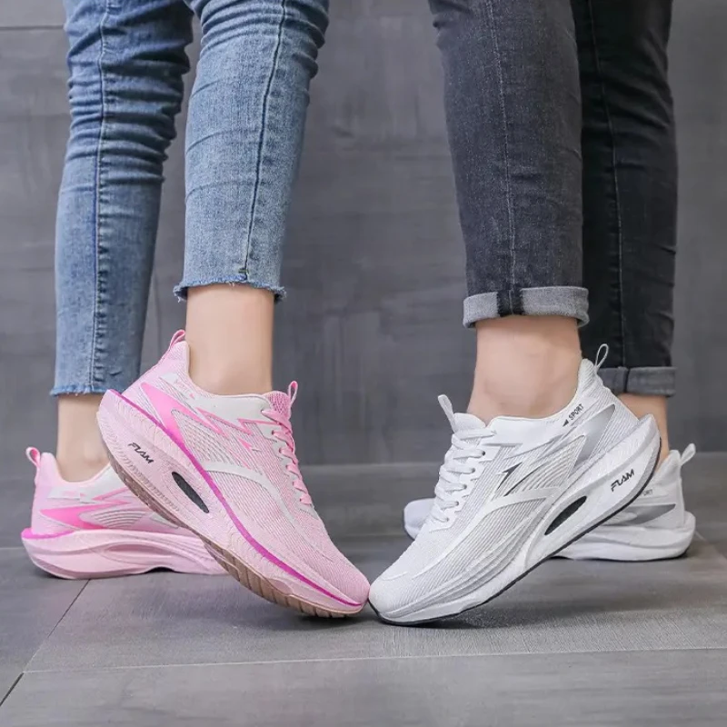 

Couple Men's and Women Carbon Plate Full-Length Summer Breathable Running Professional Breathable Shock absorption Running Shoes