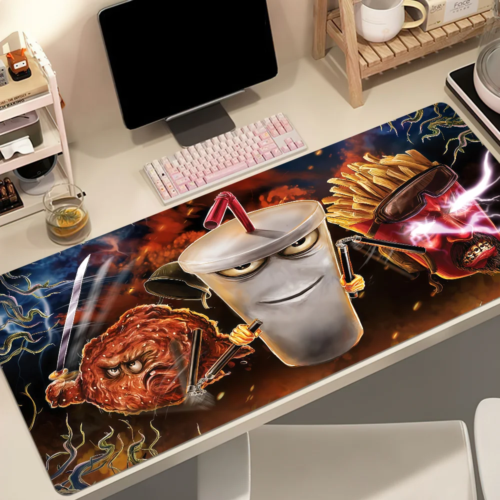 Aqua Teen H-Hunger Force Mouse Pad Non-slip Thickened MousePad Student Cushion Large Writing Gaming Lockedge Office