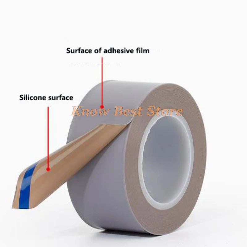 New High Temperature Resistance Tape 300℃ PTFE Film Tape Heat Insulation Single Side Adhesive Sealing Machine Waterproof Tapes
