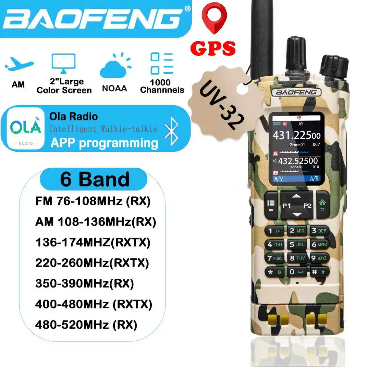 baofeng-uv-32-10w-dual-band-walkie-talkie-long-range-gps-noaa-app-write-frequency-2500mah-type-c-camo