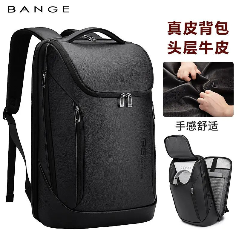 Imagem -02 - Bange-mochila Anti Roubo para Laptop 17 Bolsa para Computador Viagem Negócios Caminhada Mochila Escolar para Homens