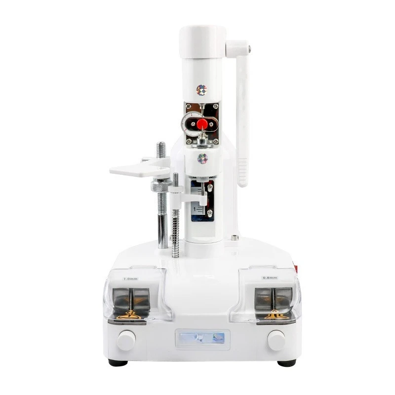 Glasses equipment punching and sawing machine, rimless glasses are used for punching machines