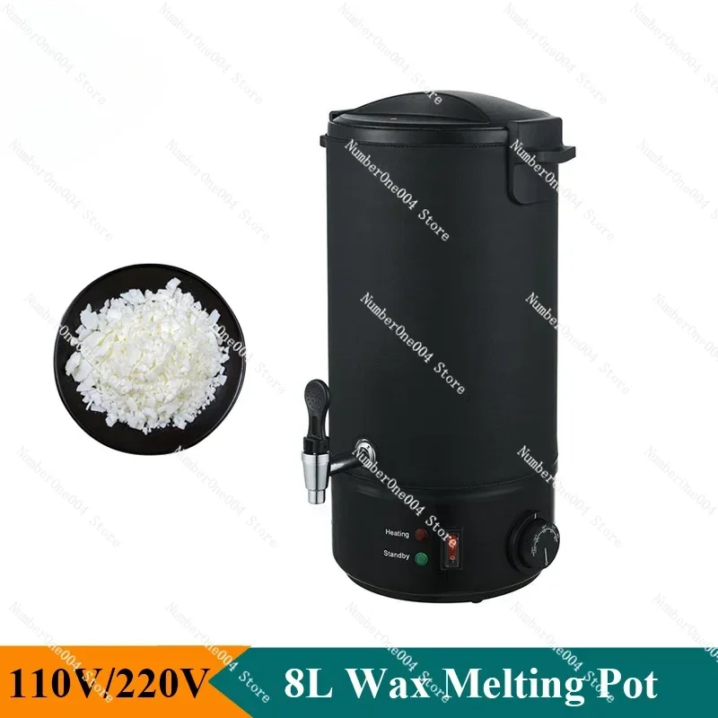 110V 220V Wax Melter Household 8L Wax Soap Melting Machine for Candle Making Fast Heating High Efficiency