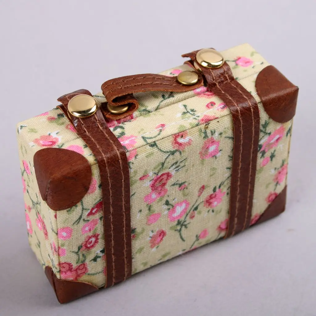 

[wamami] 4# Mini Vintage Traveling Case For BJD MSD AOD Dollife Accessories