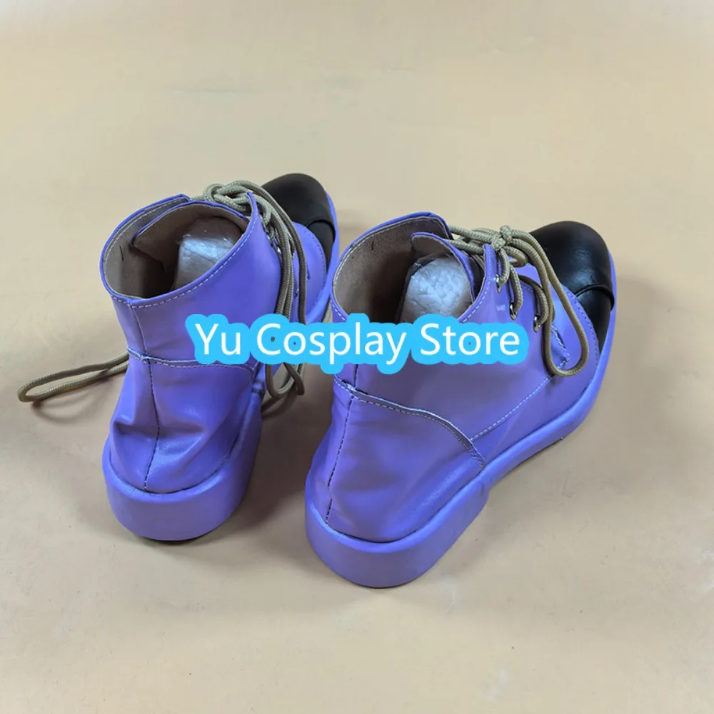 ร้านยูคอสเพลย์ รองเท้าคอสเพลย์โจทาโร่ คุโจ รองเท้าคอสเพลย์อนิเมะ รองเท้าบูท อุปกรณ์ประกอบชุดฮาโลวีน