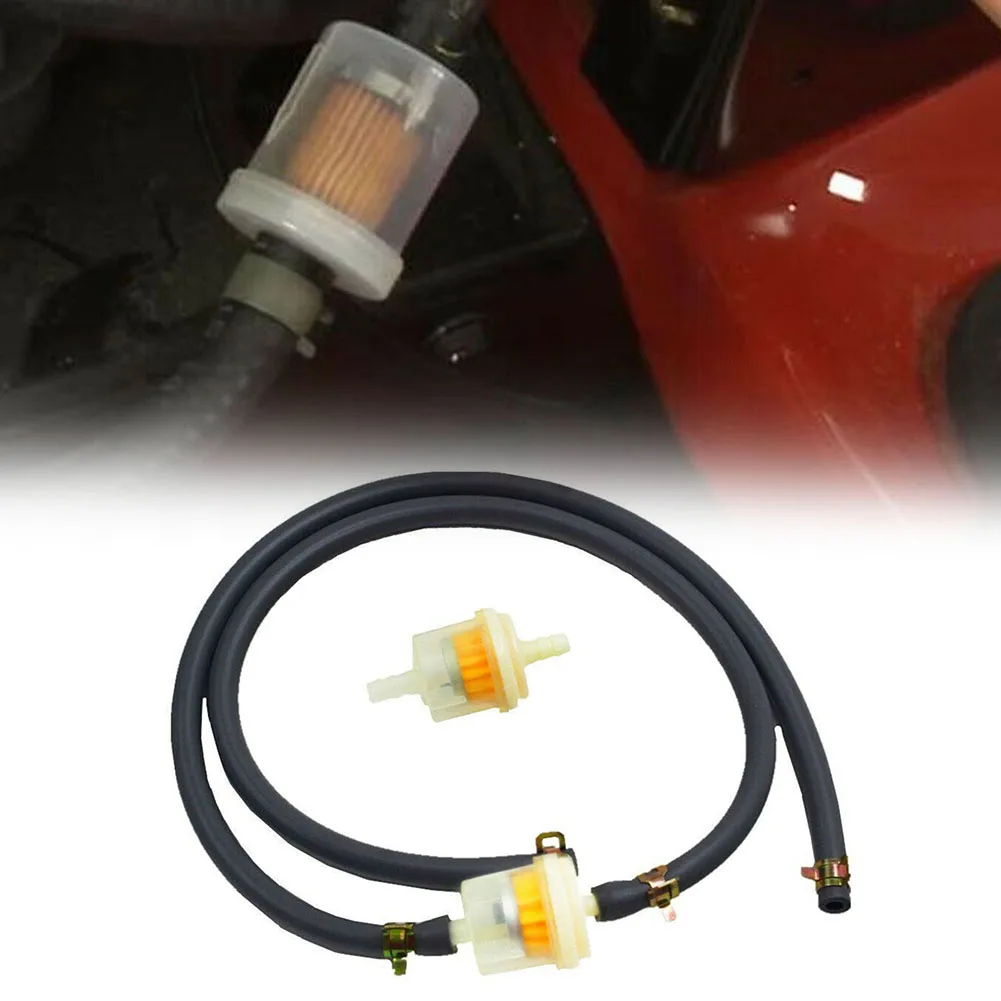 

High Quality Fuel Line Hose Fuel Filter 691035 Non Fuel Injected Cars 1/4\\\"in 2pcs Filters 2pcs Fuel Line Hose