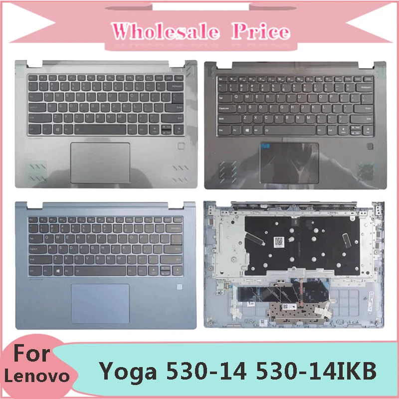 

Новая Оригинальная подставка для ноутбука Lenovo Yoga 530-14 530-14IKB Flex 6-14IKB 6-14ARR, английская версия, верхняя крышка