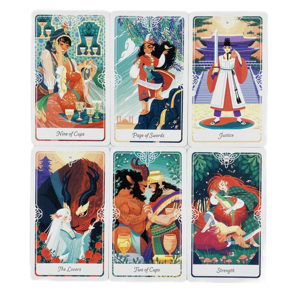 Tarot boskości przynosi tradycyjne karty wróżbiarskie wersje angielskie edycja planszy gry stołowe do gry na imprezę