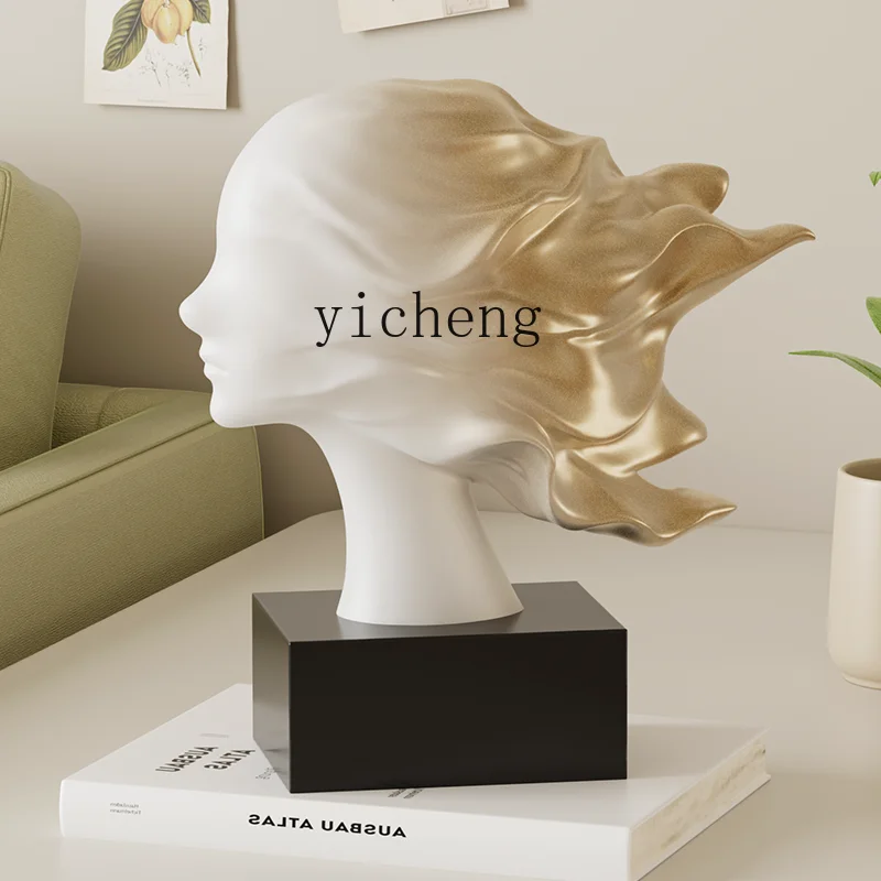 

LSL artistic atmosphere abstract figure ornament display stand entrance study decoration