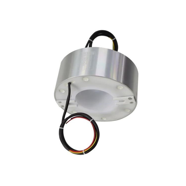 Ingiant IP51 through hole slip ring 70mm inner bore hollow shaft rotary union