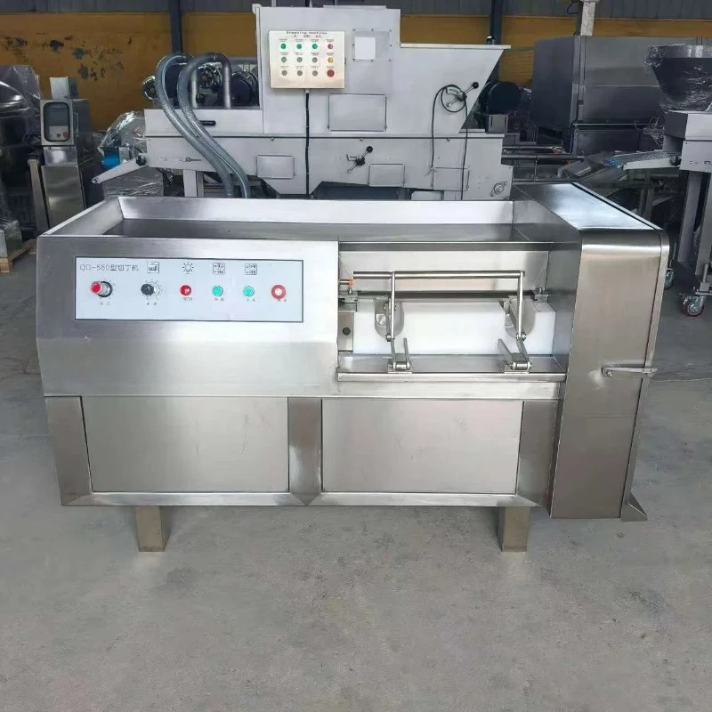 Professional Frozen Meat Dicer Machine Industrial Meat Cutting Equipment for Frozen Meat Vegetable Cubing with CE Certification