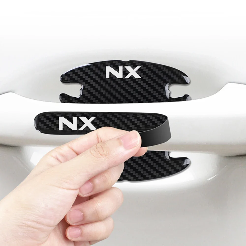 Car Door Handle Bowl Strip Stickers Auto Accessories For Lexus RX 300 330 NX FSport IS 300h 250 ES CT200h GS LS LX UX 200 GX 460